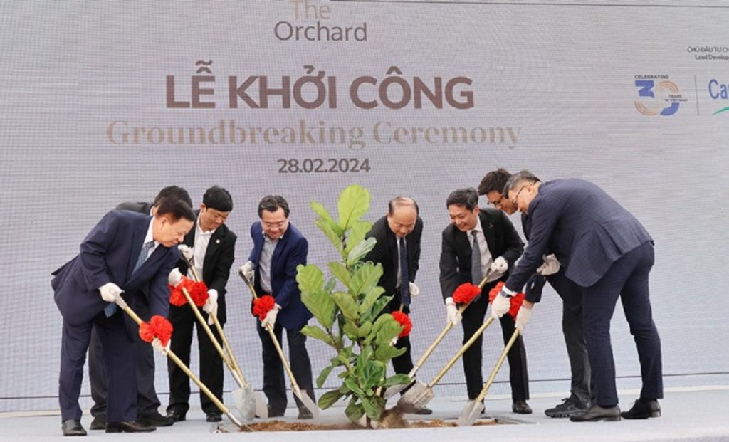 khởi công phân khu The Orchard